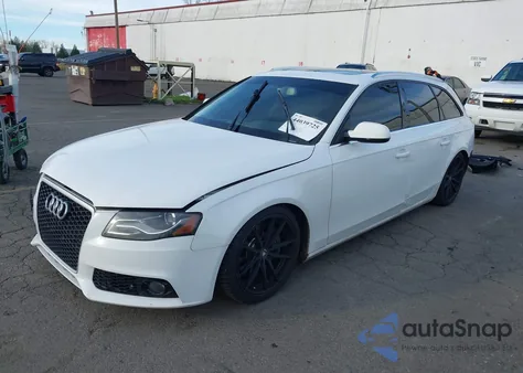 2010 Audi A4 2.0T Premium из США, поврежденный, VIN WAU4FAFL9AA119116
